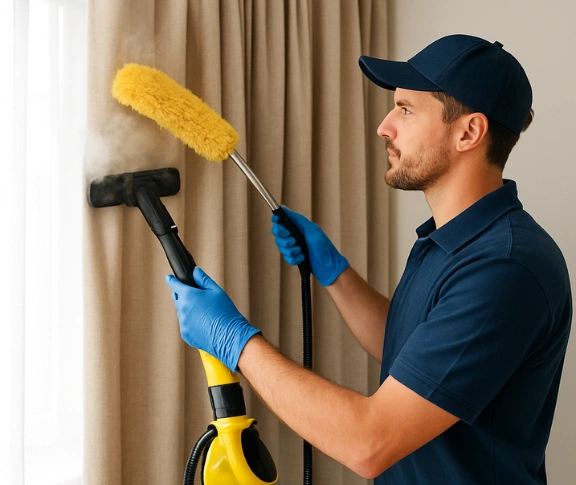 Trusted drapes cleaning technician Matty Curtain Cleaning merrylands-nsw QLD